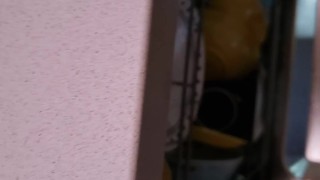 Spraying My Dishes With Pee