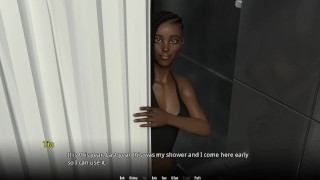 WVM - PART 44- BEAUTIFUL BLACK QUEEN SHOWERING