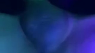 Neon wet Milf pussy