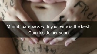 Best bareback sex - bareback sex with cheating married girl [Cuckold.Snapchat]