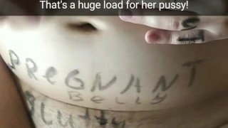 Cum inside fertile womb of married girl-the best feeling ever! Trying get her pregnant.Cuckold Snap