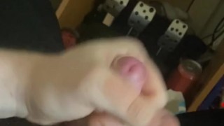 wanking over hot twink- wank 3