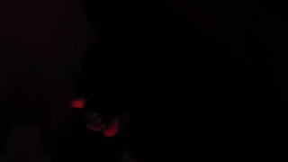 A cum slut gets a visit from a dark lord (female POV) 