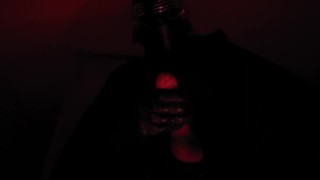A cum slut gets a visit from a dark lord (female POV) 