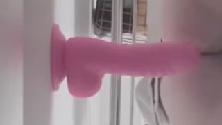 Playing with my new Dildo