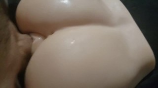Fucking my fake pussy