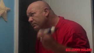 Jimmy Malone SHAVE HEAD-Red Shirt