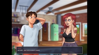Summertime Saga Part 27: Watching Grace Masturbate