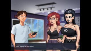 Summertime Saga Part 27: Watching Grace Masturbate