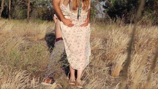 How to spend the last hot sunny days? Outdoor sex! Extreme fuck on wild nature - Ruda Cat