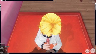 3D HENTAI POV Schoolgirl invited me to her home so I can fuck her