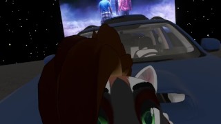 Furry Sex on the Car Bonnet