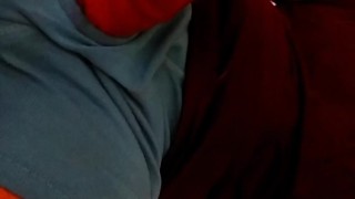 Sexy guy moaning and jerking off with dirty talk