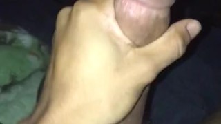 MOANING YOUNG BBC JERK OFF WITH HUGE DRIPPING CUMSHOT
