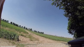 NB04 Clip: Nearly busted riding naked in public. (with commentary)