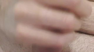 Hot jerking my fat cock