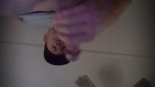 Stroking my cock