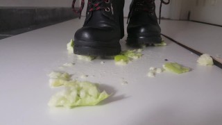 trampled apple