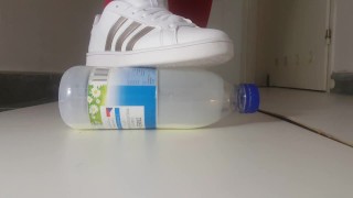 crush milk bottle
