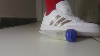 crush milk bottle