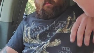 Sukie Rae can't resist my cock in her mouth while camping
