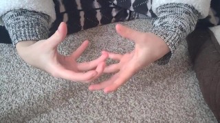 ASMR _ Foot moisturising routine (Cream + whispers)