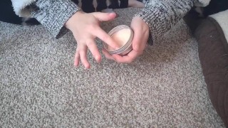 ASMR _ Foot moisturising routine (Cream + whispers)