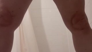 Pissing through my thong 