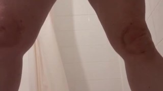 Pissing through my thong 