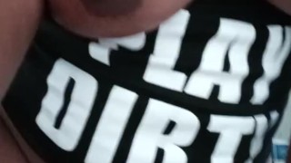Horny Chick Grinds Table