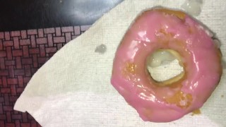 Sweden Demands I Give Her More Frosting! - Oral - Cum On Food - Donut