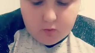 Bbw eating ramen 