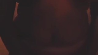 Licking Cream from My Tits