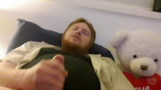 Very thick cock cums alot