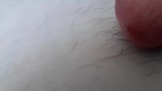 Russian guy cums a lot. Close up