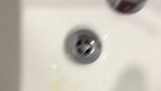 Batendo uma depois do treino