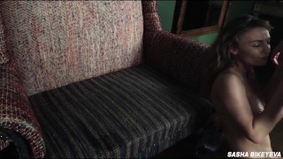 The most insane amateur cumshot compilation from russian cumswallow slut Sasha Bikeyeva - Part 1
