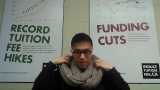 How to put on Circle Scarf for Men - by Chinese Man
