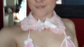Moe Flavor Blush Pink Bunny Ears Lingerie Unboxing