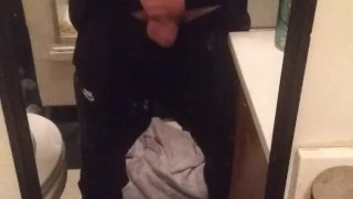 Just a little teasing in the mirror