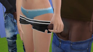 DDSims - Cuckold Loses his Wife and Home to Homeless Men - Sims 4