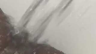 Watch until the end DRIPPING WET PUSSY out the shower
