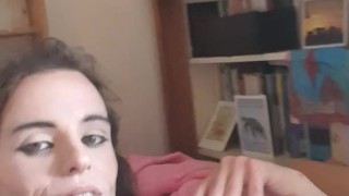 Femboy sissy CD fucked till she cums by older daddy