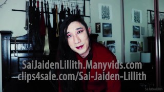 My Vampire Boss - My Little Bitch (Teaser) - Vagina / Pussy owner JOI - SaiJaidenLillith Solo