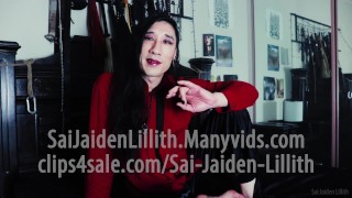 My Vampire Boss - After Hours Training (Teaser) - Vagina / Pussy owner JOI - SaiJaidenLillith Solo