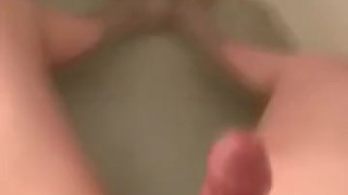 Jerking off in the bath :)