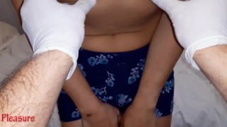 Skinny Asian Teen getting a PUSSY MASSAGE and finish SQUIRTING
