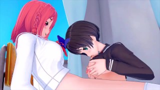 FUTA Rent-A-Girlfriend Sakurasawa Sumi X SARASHINA RUKA 3D HENTAI