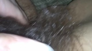 Hairy Dirty FARTING Flatulent Smelly Pussy Slut Pulls up Dress to Show TP was in Pussy & FARTS