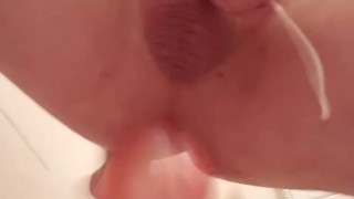 Anal Gape and Play, Hands Free Cum